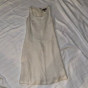 CREAM TWEED DRESS SIZE 4P